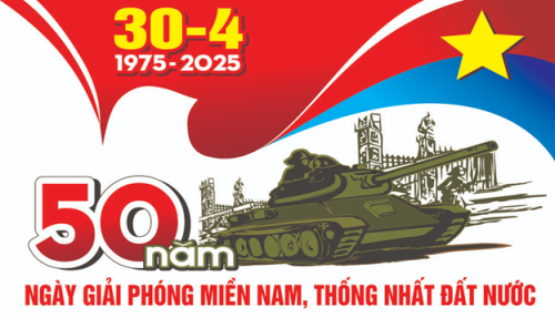 Kỷ niệm 50 năm ngày giải phóng miền nam, thông nhất đất nước